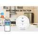 thumbnail image 2 of Tuya WiFi Detector de humo inteligente Sensor de alarma de incendio inteligente inalámbrico Abanopi Sensor, 2 of 7