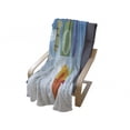 thumbnail image 4 of Autism Soft Flannel Fleece Throw Blanket, Never Lose Hope Raise Awareness and Love Theme with a Heart and Letters Hanging, Cozy Plush for Indoor and Outdoor Use, 60" x 80", Multicolor, by Ambesonne, 4 of 6