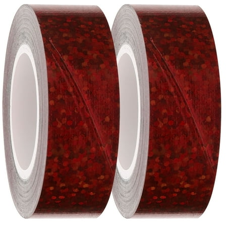 Worgeous duct tape bulk Duct Tapes Red for Office Supplies 2 Rolls
