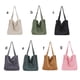 thumbnail image 2 of Jumpingount Bolso de hombro de pana para mujer, bolso de compras Vintage de viaje, bolígrafo de moda para teléfono inteligente, bolso de mano portátil Bolsas de mensajero y de hombro Khaki Jumpingount AP010441-01, 2 of 6