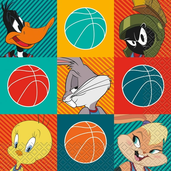 Space Jam Luncheon Napkins