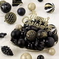 thumbnail image 3 of Adornos de bolas navideñas, 65 piezas, irrompibles, festivos, para colgar en bodas, decoración de árbol de Navidad, 3 of 5