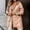 White, variant on Women's Quilted Hooded Coat Mid Length Zip Up Padded Jacket, Loose Fit Warm Outerwear with Pockets, Casual Cozy Fall Winter Daily Wear Travel Outdoor