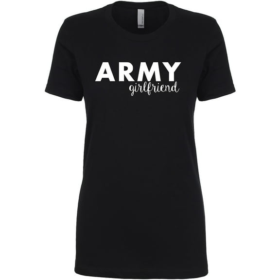 Army Girlfriend Womens crewneck tee