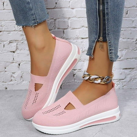 

Hueook Shoes For Women Fashion Women Lace-Up Canvas Shoes Flat Denim Women S Shoes Ballet Flats For Women
