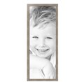 thumbnail image 2 of ArtToFrames 15" x 40" Champagne Pebble Metallic Picture Frame, 15x40 inch Silver Wood Poster Frame (WOM-5258),  Pack, 2 of 7