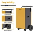 thumbnail image 3 of 200 pt. 8,000 sq. ft. Bucketless Commercial Dehumidifier in Yellows/Golds with Pump, 3 of 8