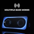 thumbnail image 4 of Altec Lansing Shockwave 200 Wireless Party Speaker 180W Bluetooth Speaker with a Long Lasting 12 Hour Battery, Multi LED Party Modes, Multiple bass Boost Modes, Party Sync, AM/FM Radio, 4 of 5