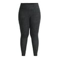 thumbnail image 5 of (2 pack) Terra & Sky Women's Plus High Waist Ankle Length Leggings, 27" Inseam, Sizes 0X-5X, 5 of 5