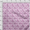 thumbnail image 3 of oneOone Cotton Cambric Pastel Purple Fabric Abstract Floral Quilting Supplies Print Sewing Fabric By The Yard 42 Inch Wide, 3 of 4
