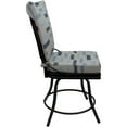 thumbnail image 3 of Outdoor/Indoor Patio Dining Chair - Ofir without Arms - B-W Blue Beige-Black, 3 of 8