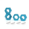 thumbnail image 5 of A949-11 Aluminum Hexagon Wheel Hex Seat Mount Hub Pins 7mm Upgrade Parts for Wltoys 1/18 A949 A959 A969 A979 K929 RC Car, 5 of 5