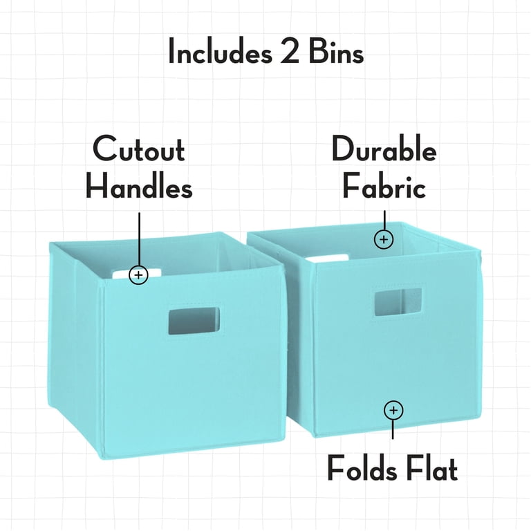 RiverRidge Kids 2-Piece Collapsible Storage Cube photo 3