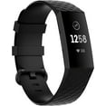 thumbnail image 3 of MYKOMI Compatible with Fitbit Charge 4 Bands, 3-Pack Soft Silicone Sport Adjustable Wristband Special Edition with Metal Buckle for Charge4 Men Women, S/L, 3 of 9