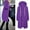 Purple jacket for women, variant on up to 60% off Gifts 2023 Winter Womens Sweatshirt Coat Womens Drawstring Hooded Coat Casual Solid Open Zip up Hoodies Sweatshirt Long Sleeve Fall Lightweight Long Outerwear with Pocket Up to 65% off