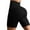 Black, variant on IWRICH Women's Biker Shorts with Pockets High Waist Yoga Shorts Running Gym Workout Leggings Navy XL