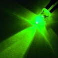 thumbnail image 4 of Luz LED pre-cableada, DC 24V 20mA - Bombilla redonda de 5mm verde esmeralda pre-cableada para fiestas DIY (10PCS), 4 of 4