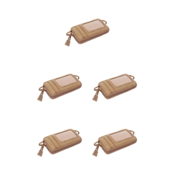 Eigraketly Riñonera portátil para hombre y mujer, para acampar, viajar, tarjeta de crédito, cambio de moneda, bolsa de almacenamiento, Mini Type2 NO2