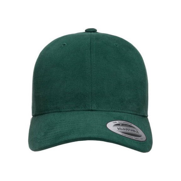 Yupoong 6363V Adult Brushed Cotton Twill Mid-Profile Cap - Spruce