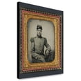 thumbnail image 1 of Canvas Print: Private Joseph T. Rowland Of Co. A, 41st Virginia Infantry Regiment, 1 of 3