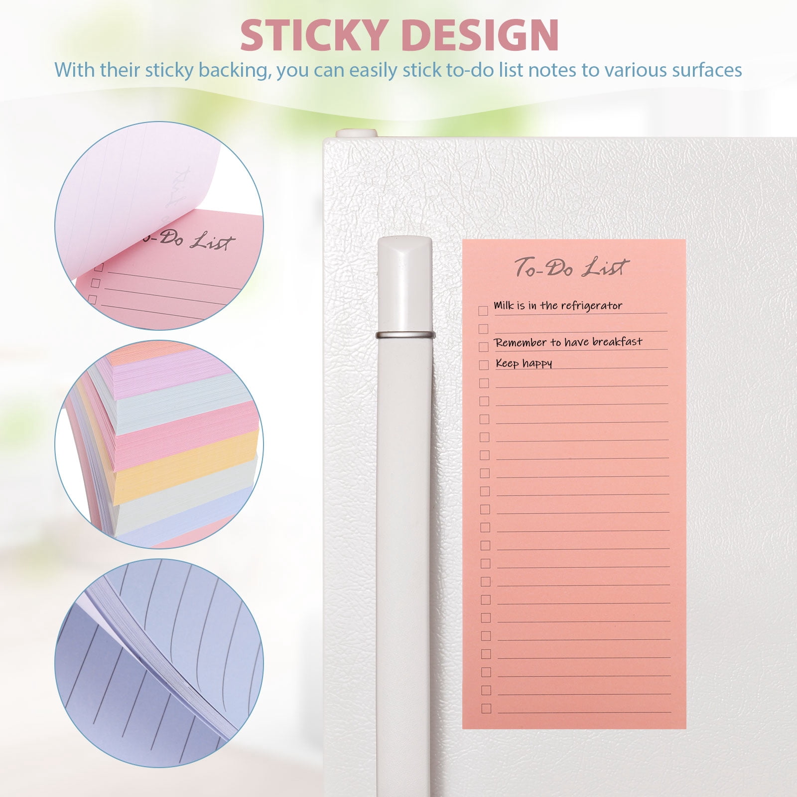 HOMEMAXS  10 Pads Office Accessories Daily Planner Notepad Checklist Notepads to Do Work