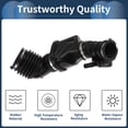 thumbnail image 4 of Unique Bargains Engine Air Intake Hose for Chevy Equinox 2018-2022 Air Intake Duct No.87833816 Rubber Clamp 1 Set, 4 of 7