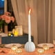 thumbnail image 4 of Candelabro de cerámica: difusor de aroma moderno para decoración de mesa, entrada de sala de estar, diseño geométrico, resistente al calor, fácil de limpiar, versátil para velas o aromas., 4 of 6