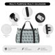 thumbnail image 4 of Fotbe Sea Otter Bolsa de Viaje con Estampado, Bolsa de Fin de Semana para Mujer con Compartimento para Zapatos, Bolsa de Gimnasio con Bolsillo Húmedo, 4 of 7