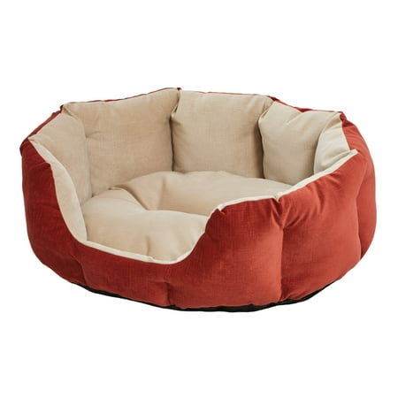 UPC: 0027773024071 | Midwest Metal Products Tulip Russet Bolster Dog Bed – Medium