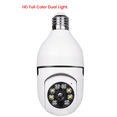 thumbnail image 3 of Cámara de vigilancia con visión nocturna y seguimiento automático de personas, wifi, 3 bombillas 5G, color completo, monitor de seguridad, 3 of 5