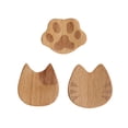 thumbnail image 1 of De Madera Con Forma De Gato, Palillo, Soporte Para Cuchara, Tenedor, Servidor De Cena Para Decoración De Mesa De Comedor 3 Uds. Kearding HA037122-00, 1 of 6