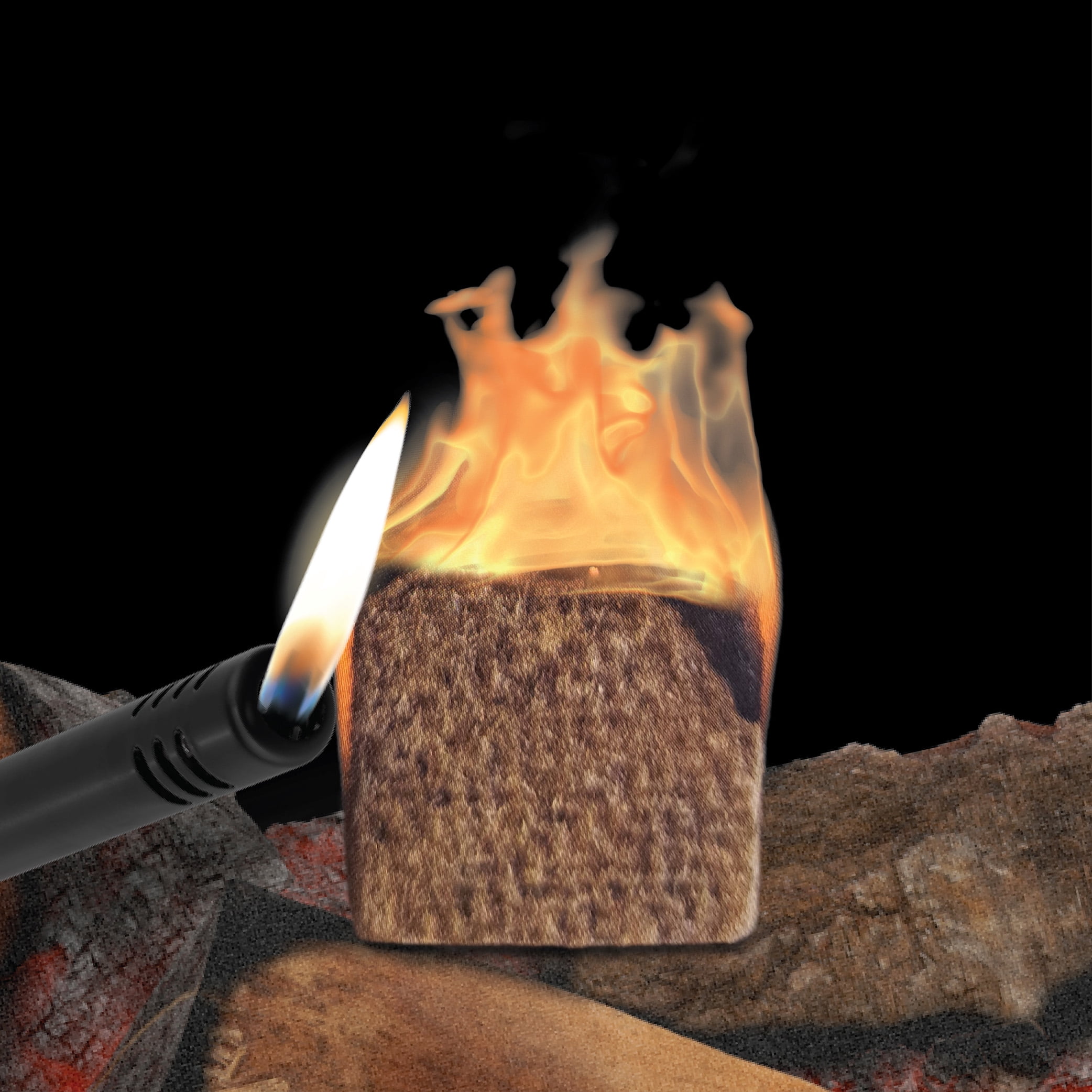 Gofire Eco-Friendly Wood Fiber Fire Starter, 20 Count