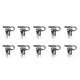 thumbnail image 2 of Multi DC Power Socket Threaded Connector 10Pcs Featuring Fast Conduction Ideal For Home Appliances And Toy Applications, 2 of 3