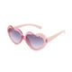 thumbnail image 1 of Gafas de sol para niños perfecl con forma de corazón Rosa, 1 of 8