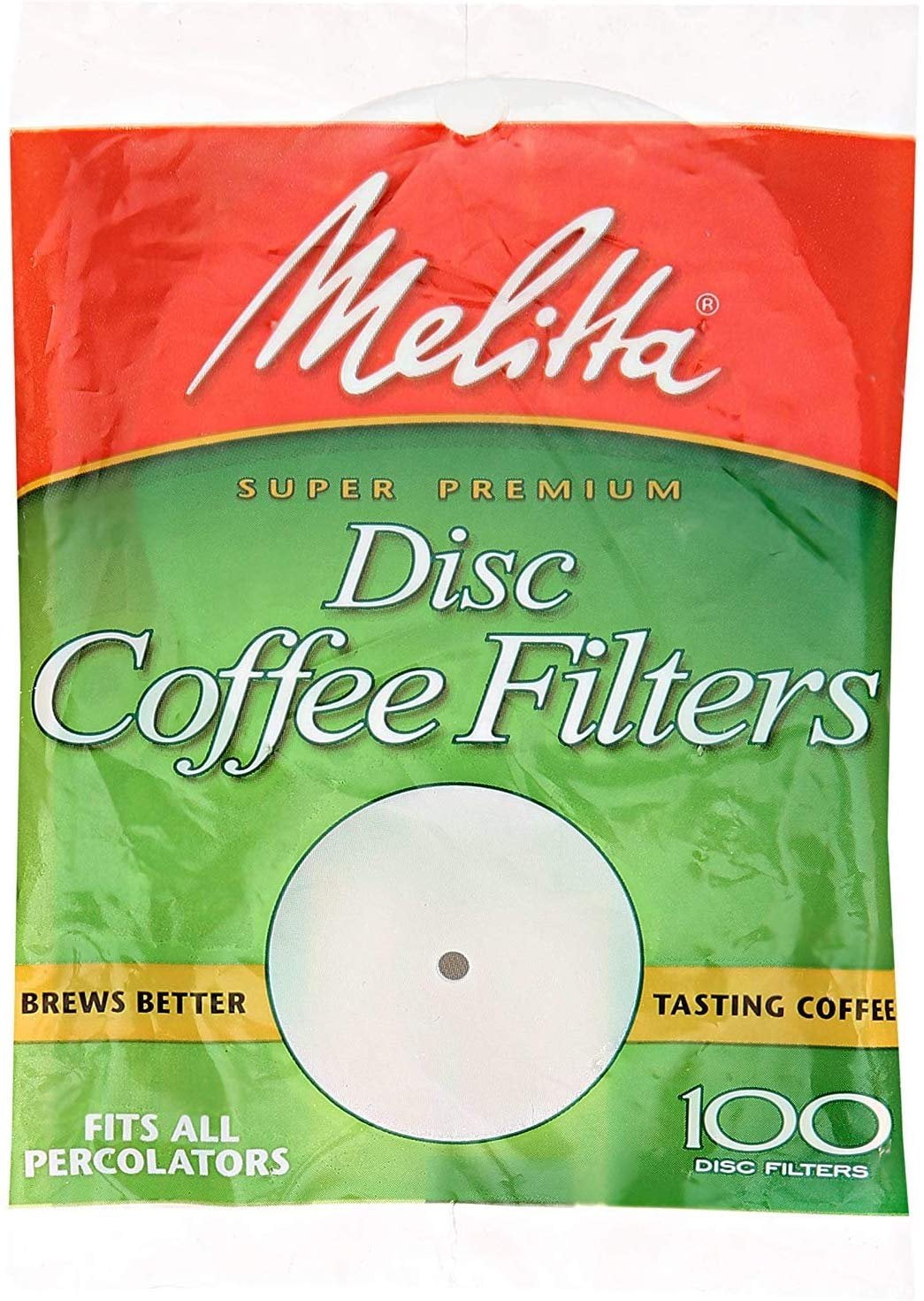 Melitta USA Inc 627402 White Wrap Coffee Filter 40 Filters