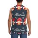 thumbnail image 4 of Balery Three Cute Christmas Gnomes Camisetas sin mangas para hombre, absorbe la humedad y protege contra el mal olor.-Large, 4 of 7