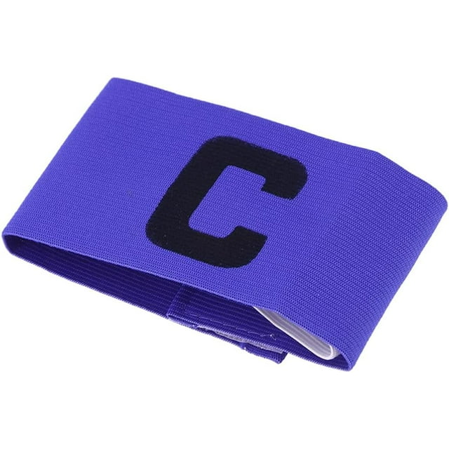 HUGFEGWE Soccer Captain Armband Adjustable Football Rugby Basketball Captain Bands for Kids and Younth U2537-27647