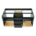 thumbnail image 6 of Ariel Taylor 66 Inch Double Sink Base Cabinet In Midnight Blue, 6 of 9