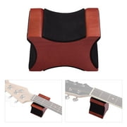 Guitar Neck Rest Support Pillow Acajou Material 2 Usage Height Luthier Tool for Electric Acoustic Guitar Bass Mandolin