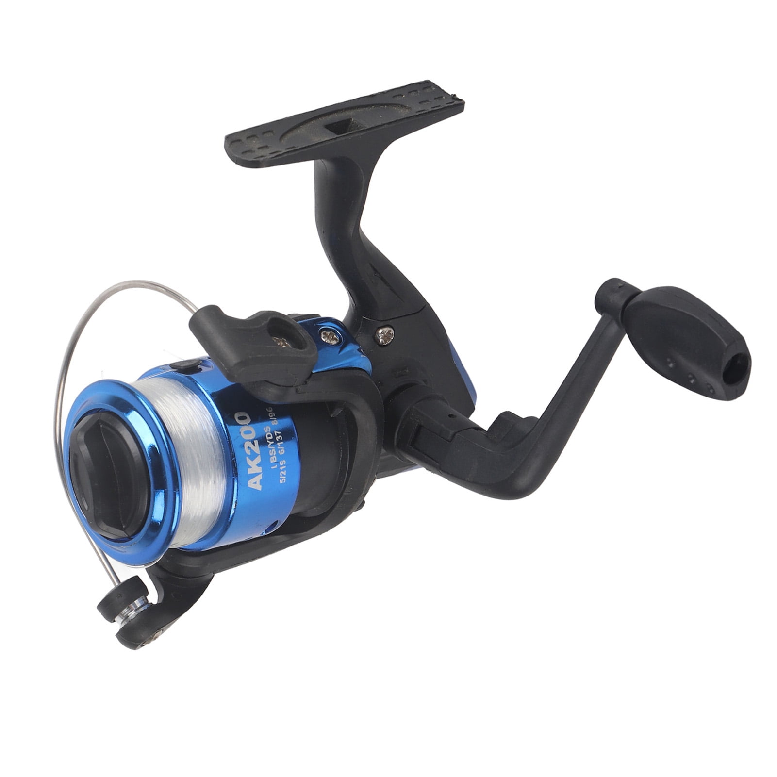 AVPAVP Durable Plastic Spinning Reel for Fishing Ambidextrous Folding Rocker Arm High-Speed Gear Ratio Fishing Accessory for Freshwater and Saltwater
