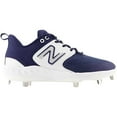thumbnail image 2 of New Balance Mens Fresh Foam X 3000v6 Low Metal Baseball Cleats Navy/White 16, 2 of 6