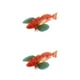 thumbnail image 1 of Vogacara Realista Estático Océano Animal Modelo Juguete Niños Regalo Bluefin Rubio 2piezas rubio aleta azul, 1 of 1