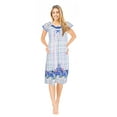thumbnail image 4 of JEFFRICO Womens Nightgowns Sleepwear Soft Pajama Dress Nightshirts, 4 of 5