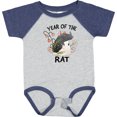 thumbnail image 3 of Inktastic Chinese Zodiac Year of the Rat Boys or Girls Baby Bodysuit, 3 of 5