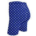 thumbnail image 4 of ShomPort Women's Polka Dot Beach Shorts Underwear Soft High Waist Bottoms Boyshorts Swim Shorts, 4 of 5