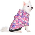 thumbnail image 2 of Haiem Skull Blue Flower for Winter Dog Hoodie Sweatshirts with Pockets Warm Dog Clothes for Small Dogs Chihuahua-Medium, 2 of 7