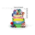thumbnail image 3 of Disney Inside Out 2 Birthday Decorations Joy Anxiety Cartoon Anime Party Balloons Tableware Plate Banner Decor For Children, 3 of 7
