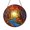 Acrylic 3.5 Inch, variant on Woodland Forest Stained Glass Style Suncatcher Window Hanging Decor, Night Landscape with Fireflies Glass Art Panel for Nature Window Decoration Gift Idea