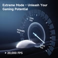 thumbnail image 4 of Mouse gamer inalámbrico MCHOSE A7 V2 Ultra, 42K DPI, negro, 4 of 9