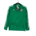 thumbnail image 3 of Adidas Men's FMF Mexico 3Stripe Track Jacket (Small) Green/White, 3 of 8